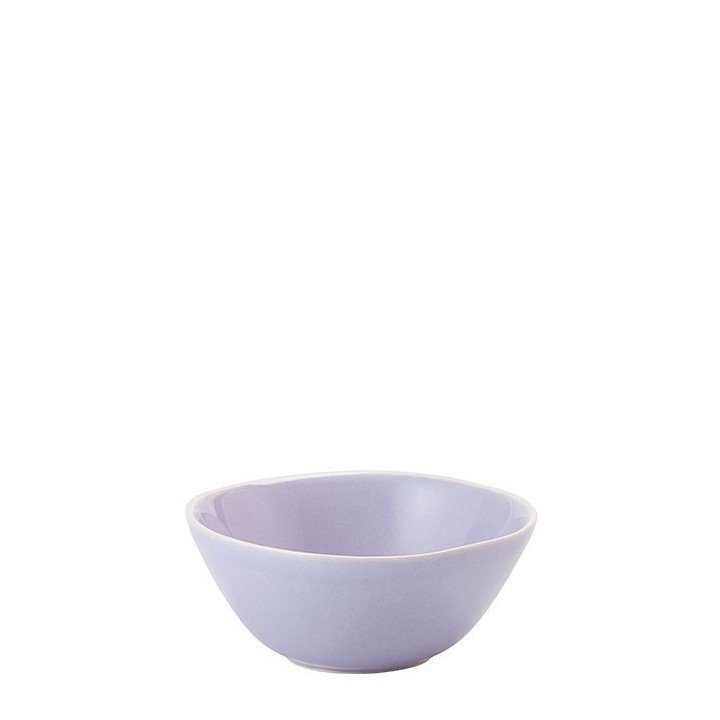 Ciotola in terracotta colore lavanda d15 h6 cm