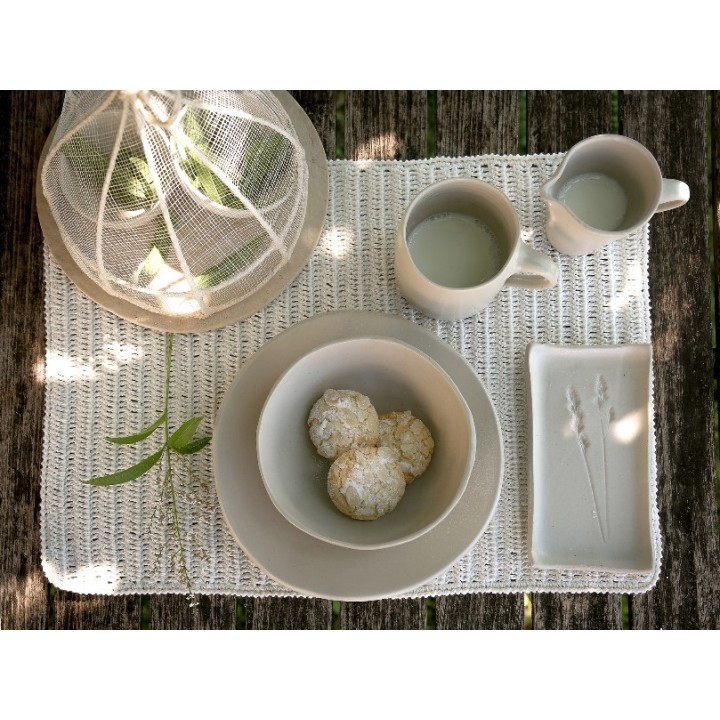 Tavoletta kitchen gift decoro ramo in gres 9 x 17.5 cm