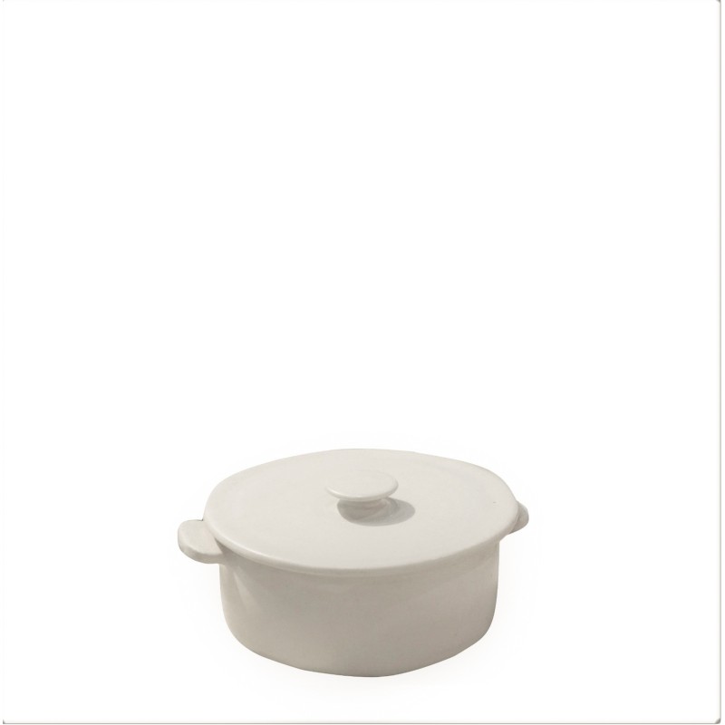 Gres cocotte with top d14 h6.5 cm