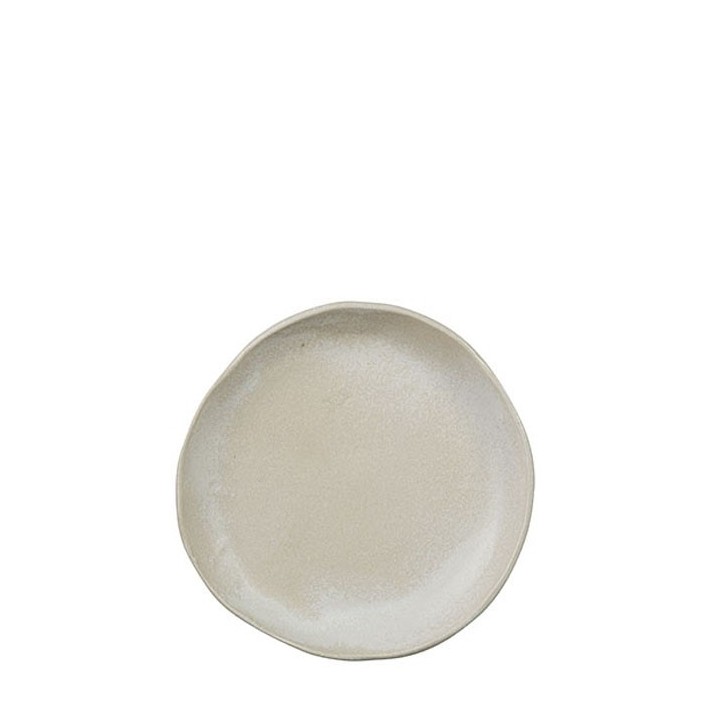 Petite assiette pour le petit dejeuner en gres d20 cm