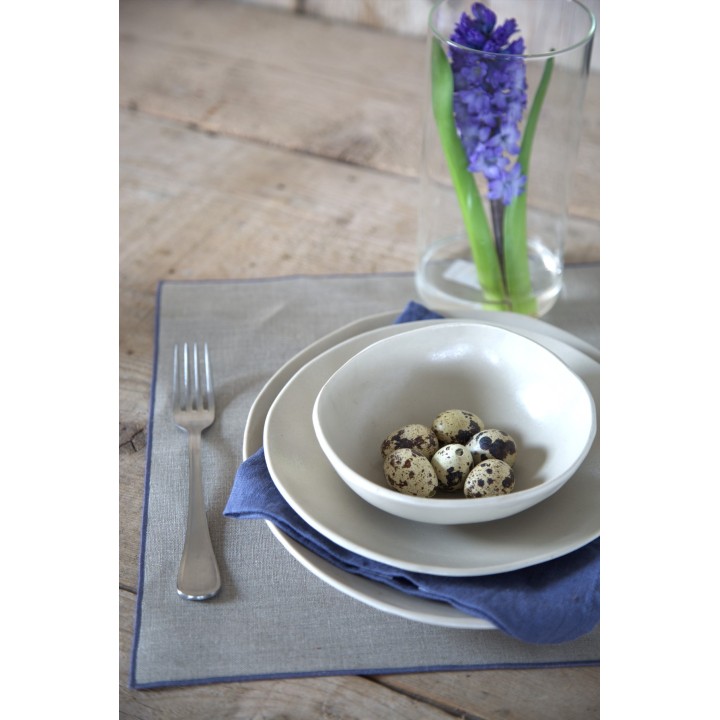 Assiette creuse en gres d20 cm