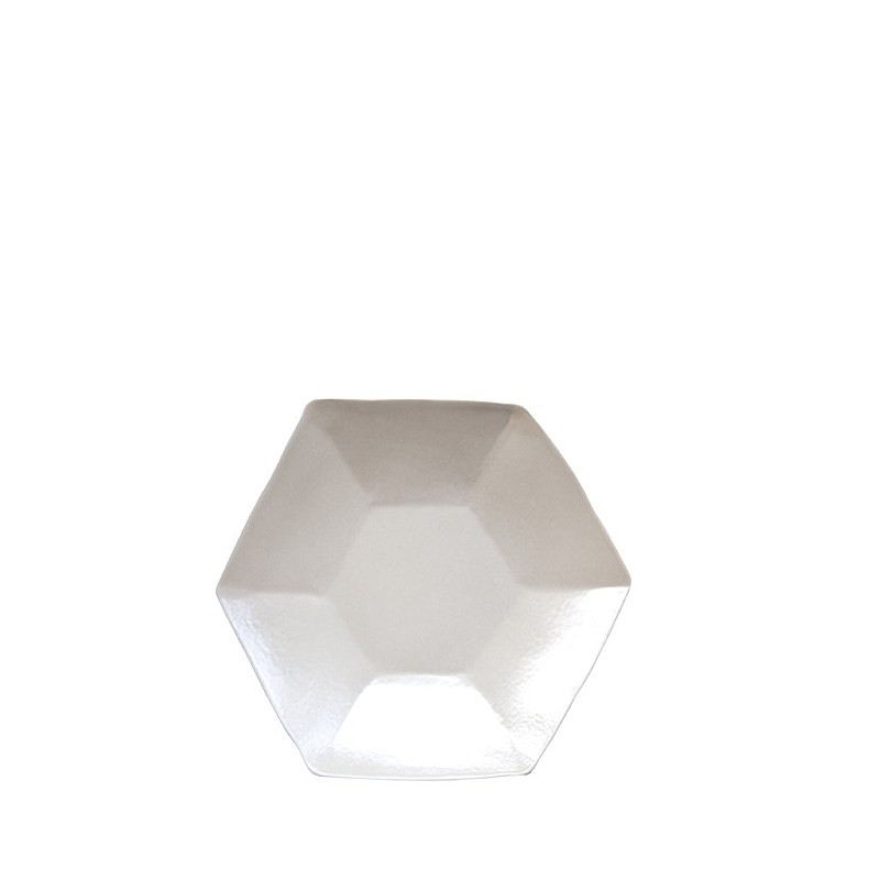 Hexagonal gres bowl d16 cm