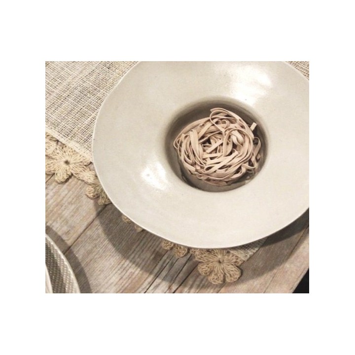 Gres soup plate large edge d22.5 cm