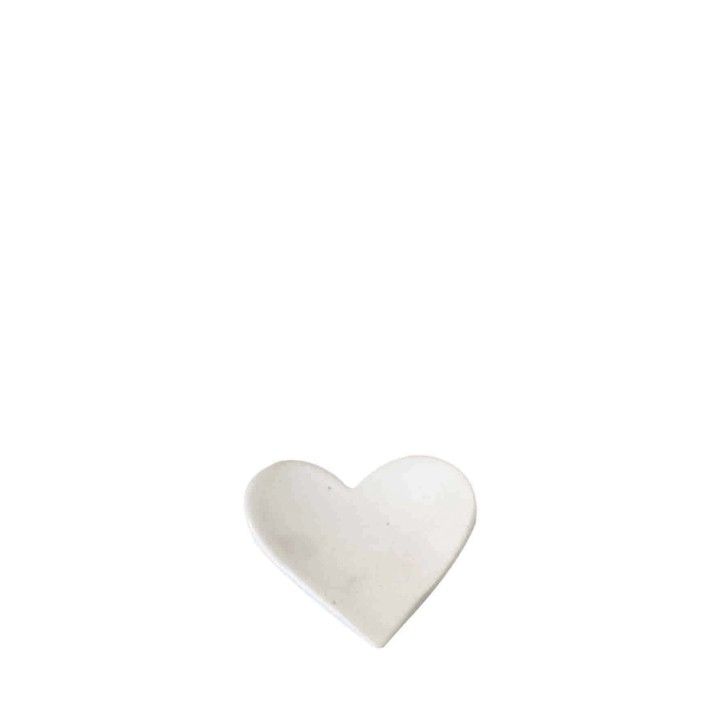 Petit coeur en gres h 6 cms