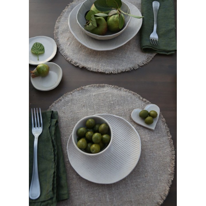 Cuore in gres mini 6 cm