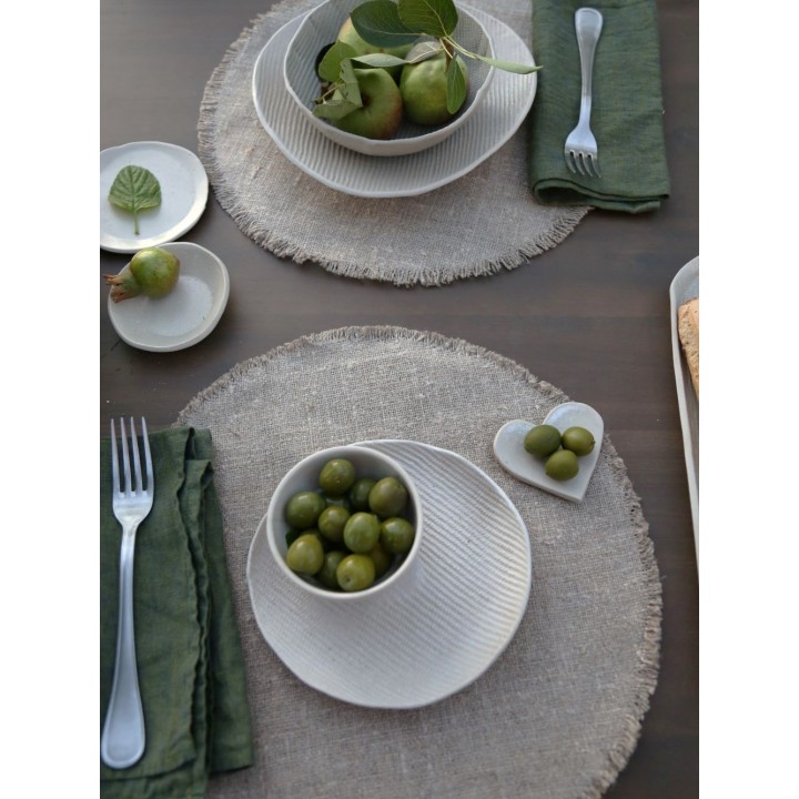 Piattino pane in gres d16 cm