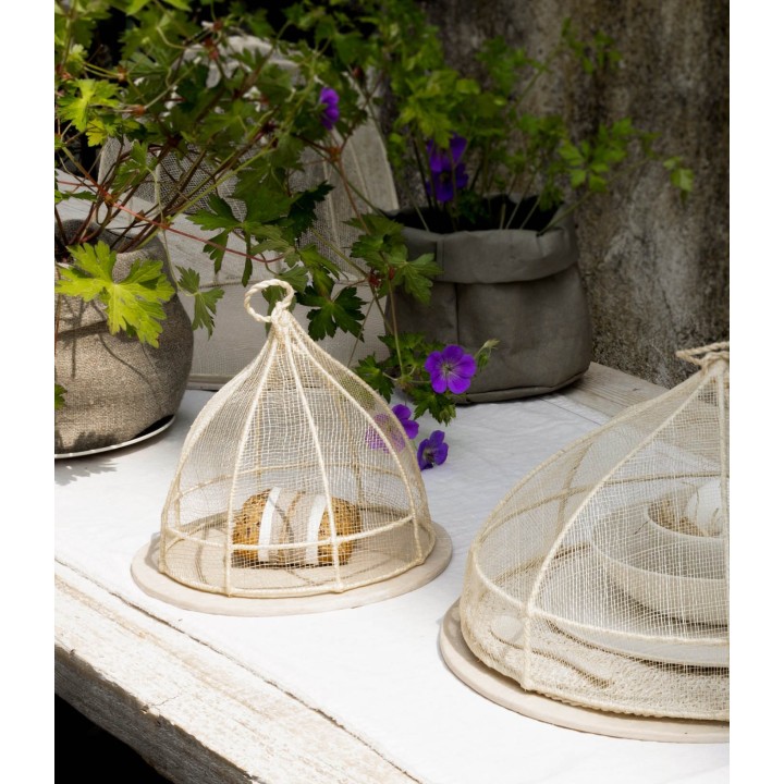 Small round placemat in artificial stone d23 cm