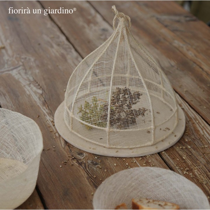 Petite sous assiette rond en pierre artificielle d23 cm