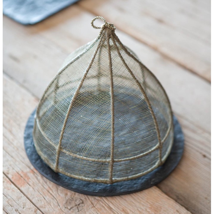 Small round placemat in artificial stone d23 cm