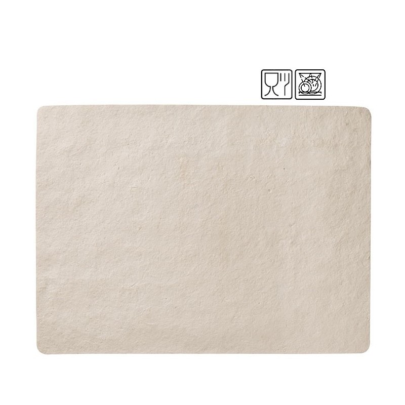 Maxi set de table en pierre artificielle 52x70 cm