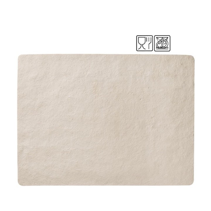 Maxi set de table en pierre artificielle 52x70 cm