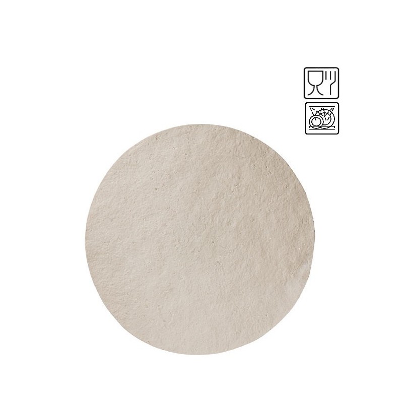 Sous assiette rond en pierre artificielle d44 cm