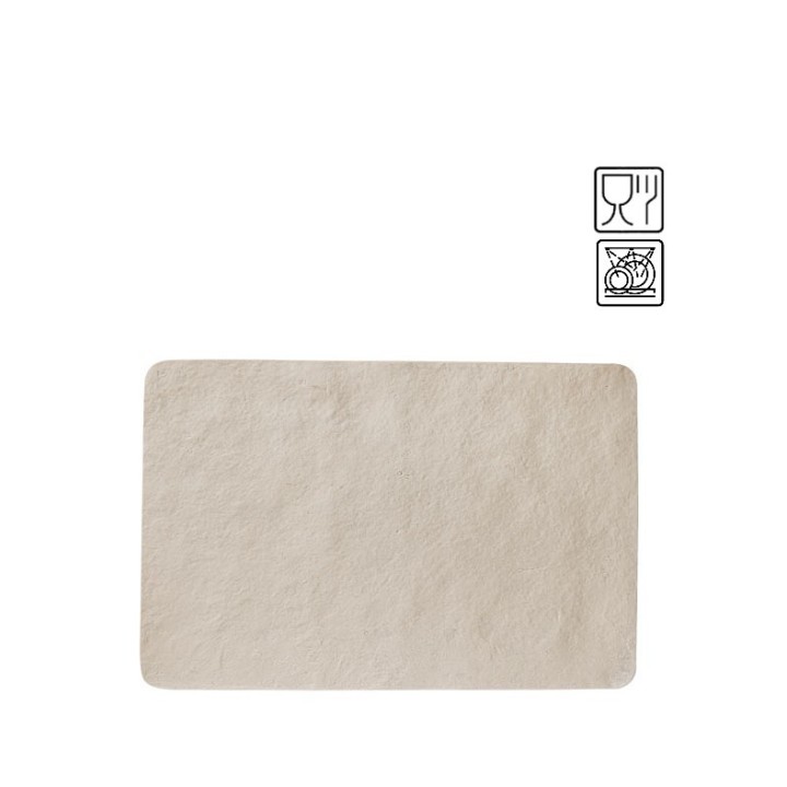 Placemat in artificial stone 34x51 cm