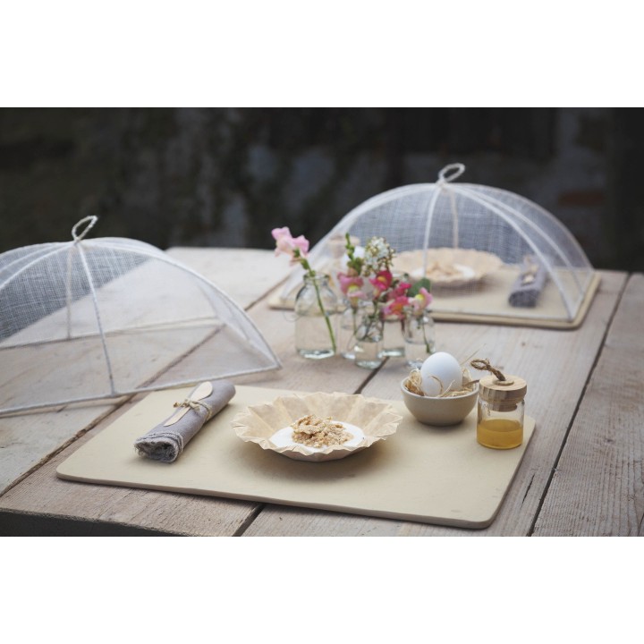 Placemat in artificial stone 34x51 cm