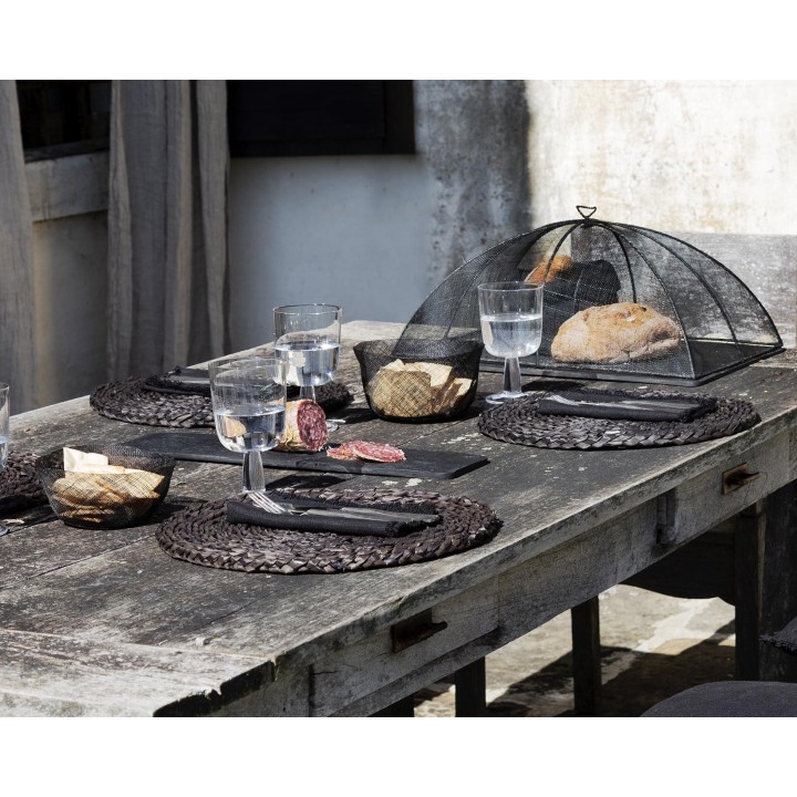 Small tray in artificial stone 48x12 cm