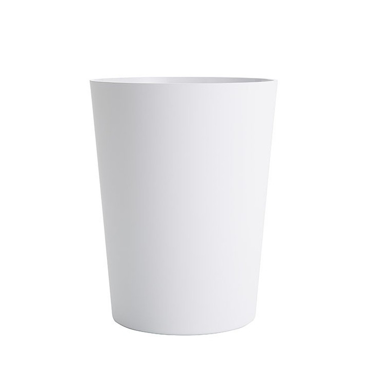 Seau blanche methacrylate d20 h25 cm