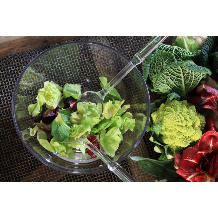 Methacrylate salad bowl no base d26 h15.3 cm