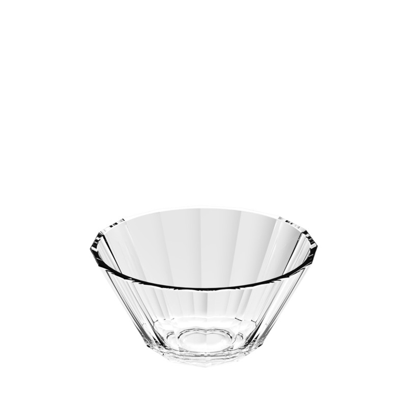 Transparent biocoplyestere small bowl d.15 h7.5 cm