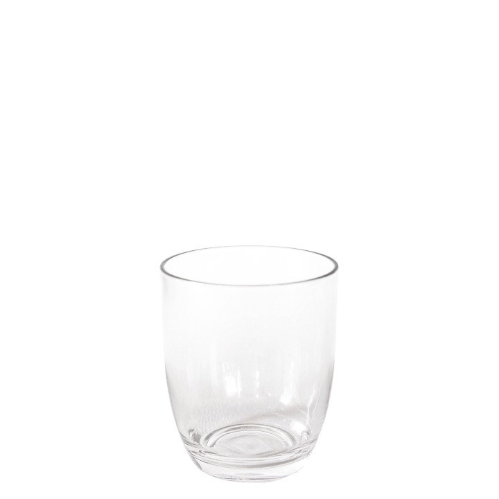 Verre en methacrylate simple d9 h10.5 cm