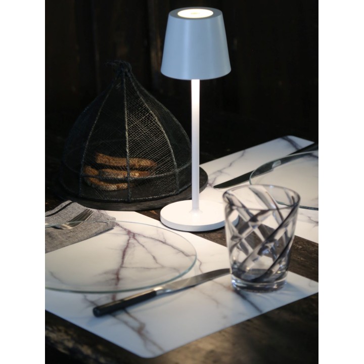 Methacrylate spiral glass