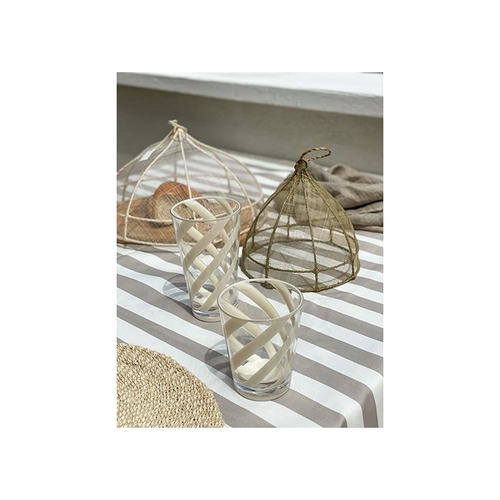 Bicchiere metacrilato alto spirale