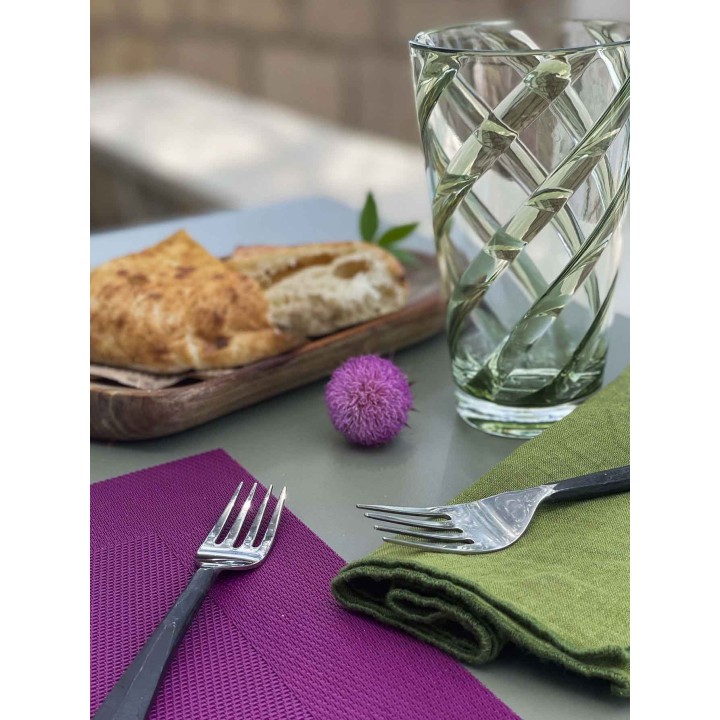 High methacrylate spiral glass