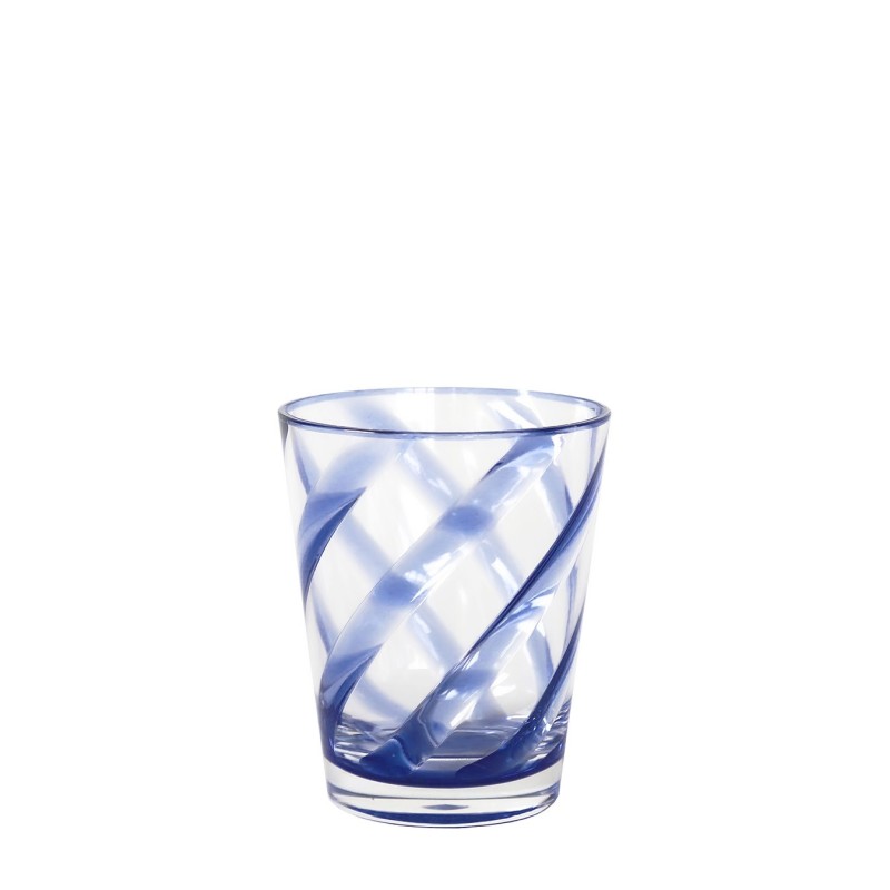 Verre en biocopolyestere avec spirale