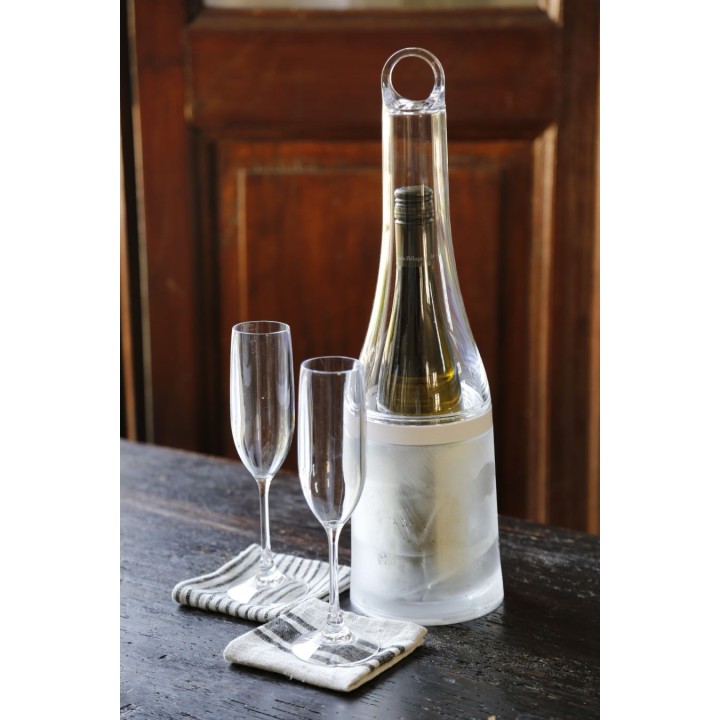 Flute in  metacrilato v150 ml d5 h22.5 cm