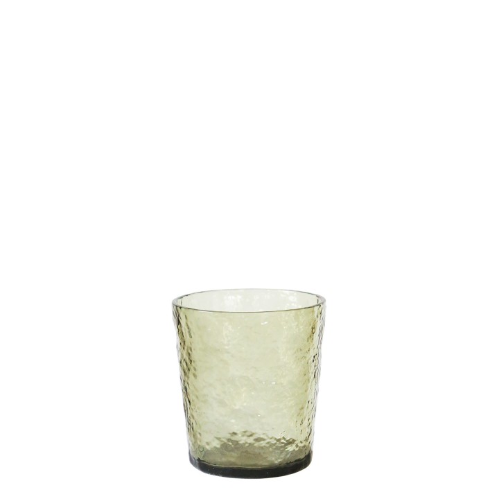 Methacrylate "ice" effect glass