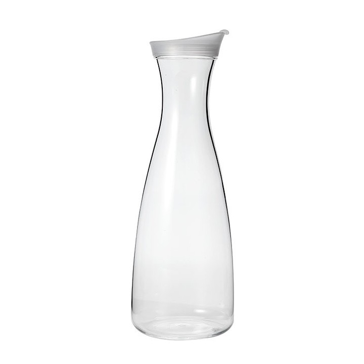 Bottiglia in metacrilato tappo linguetta opaco v1500 ml d11 h30 cm