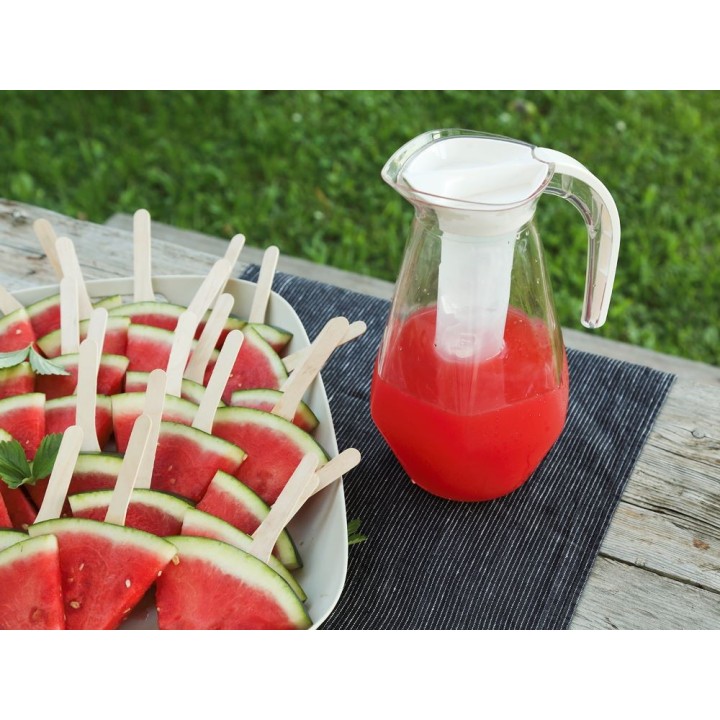 Methacrylate pitcher with cylinder ice maker h30 cm