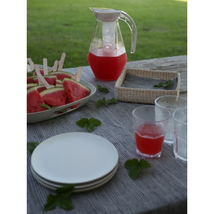 Methacrylate pitcher with cylinder ice maker h30 cm