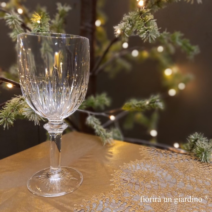 Precious methacrylate goblet d9 h20 cm