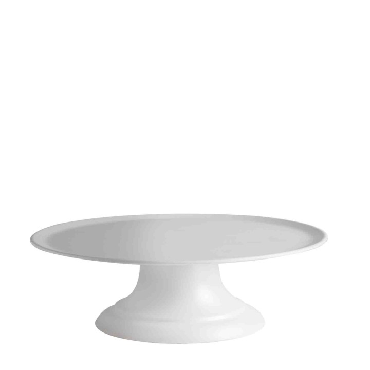White melamine cakestand d 35 cm