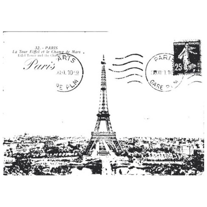 Quadro cartolina paris 40 x 60 cm