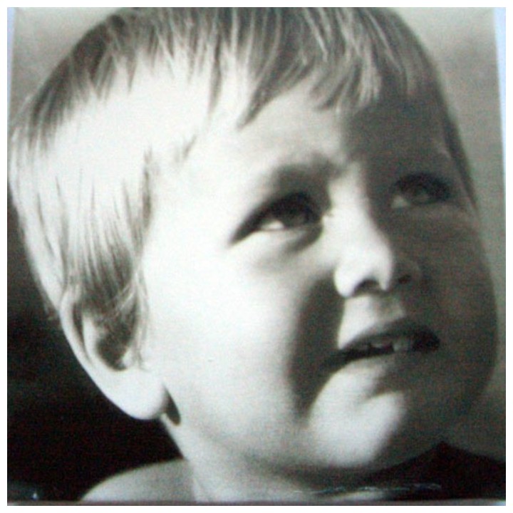 Tableau petite fille blonde