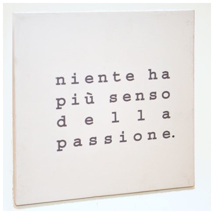 Tableau "passione" 20 x 20 cm