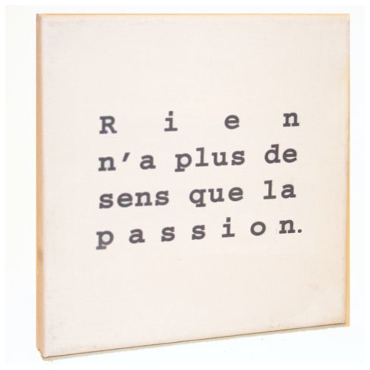 French passion picture 20 x 20 cm