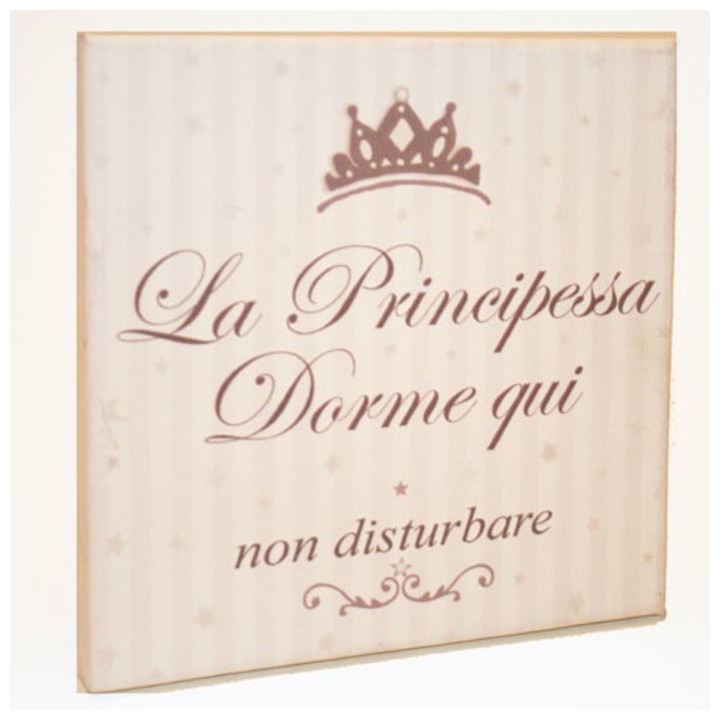 Princess picture 20 x 20 cm