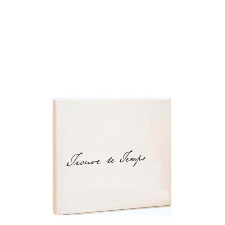 Tableau "trouve le temps" 20 x 20 cm