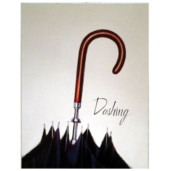 Tableau parapluie 30 x 40 cm