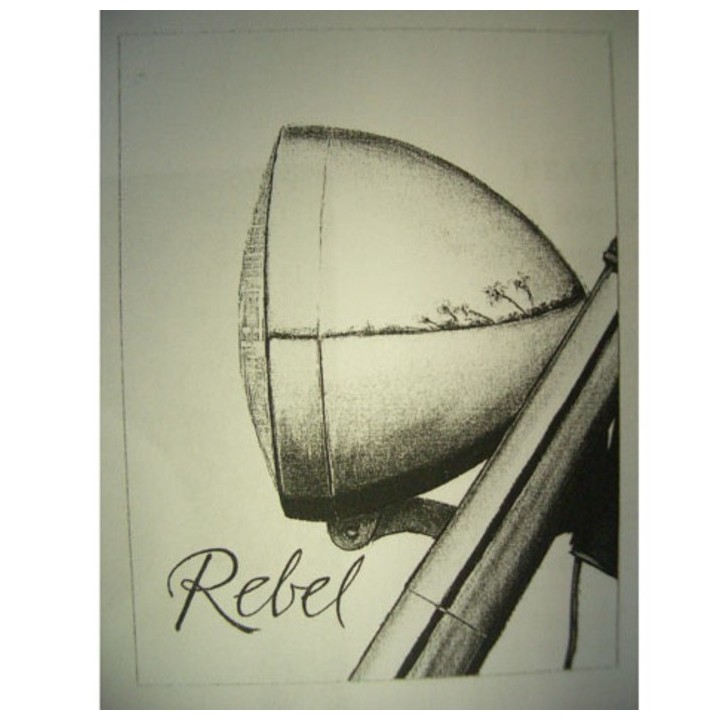 Quadro rebel 30x40 cm