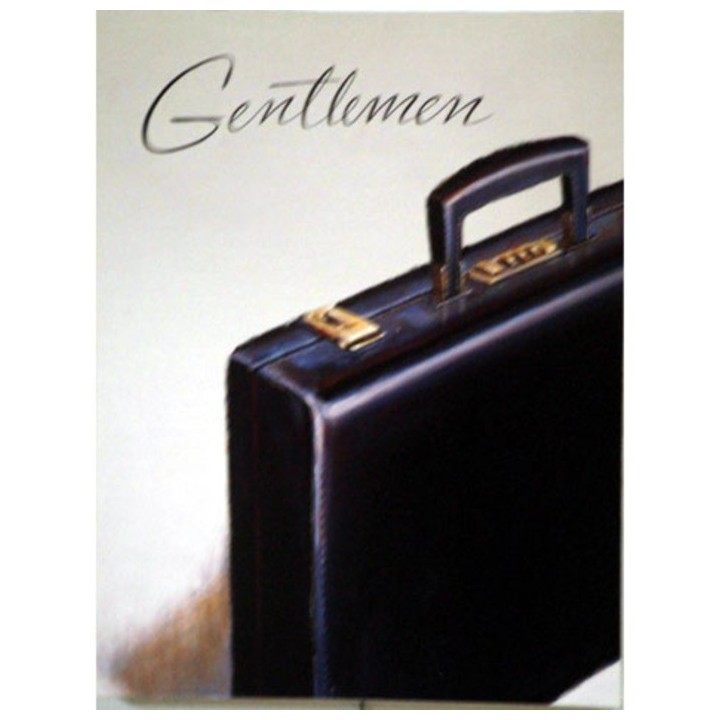 Quadro valigia uomo 30x40 cm