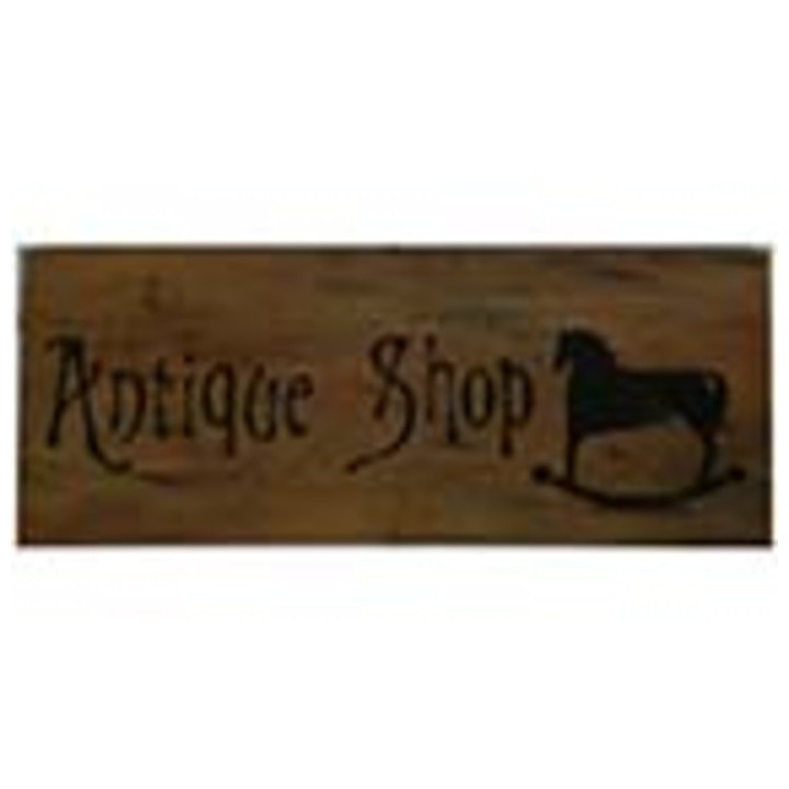 Tableau antique shop 20 x 50 cm