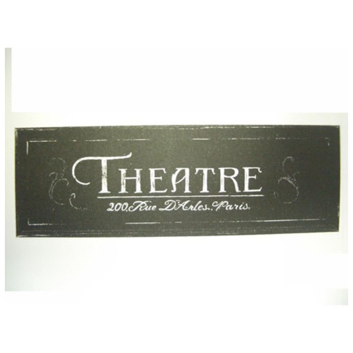 Quadro theatre 20 x 60 cm