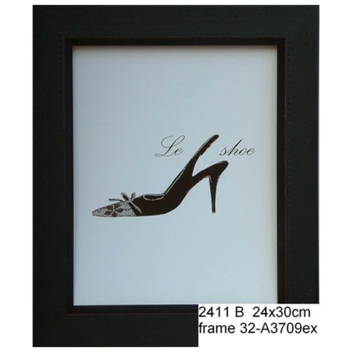Tableau chaussure le shoe 24 x 30 cm