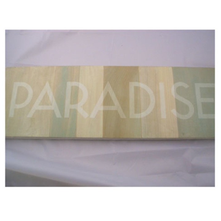 Quadro scritta paradise 20 x 60 cm