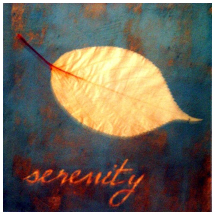 Quadro serenity 25 x 25 cm