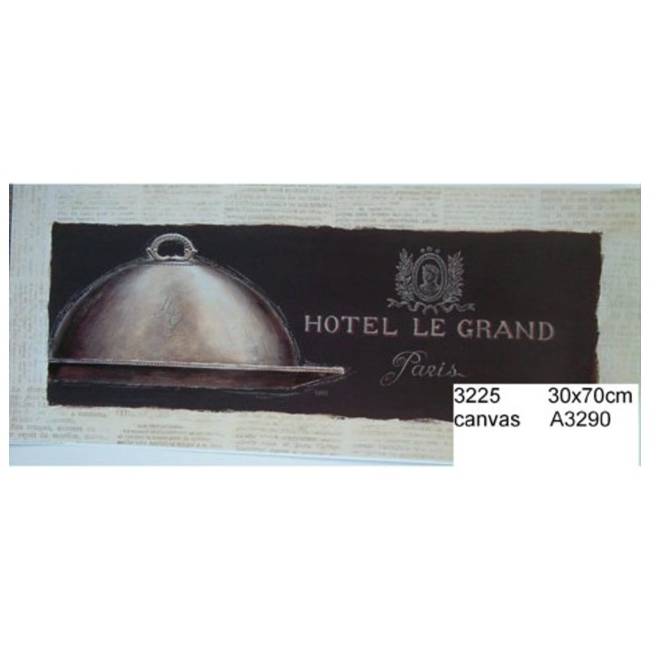 Picture hotel le grand 30 x 70 cm