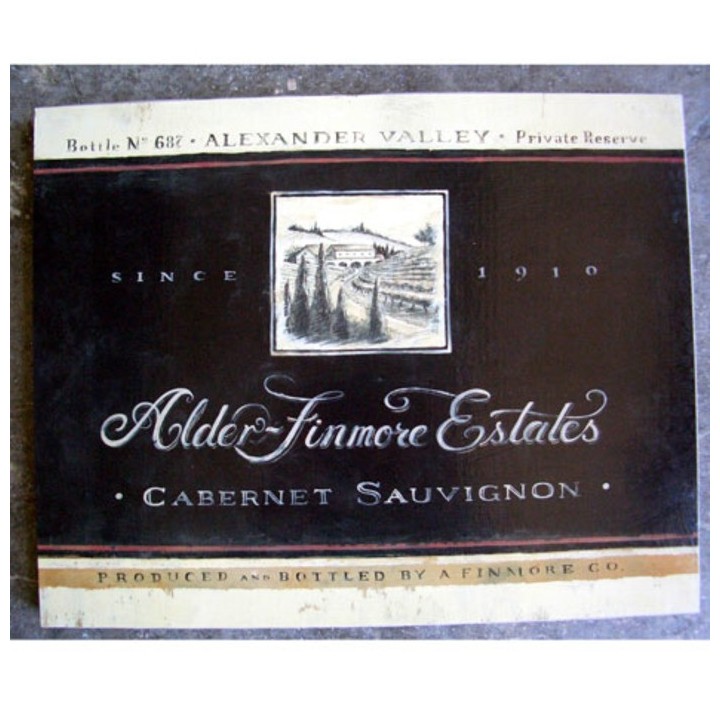 Quadro vigneto adler 40 x 50 cm